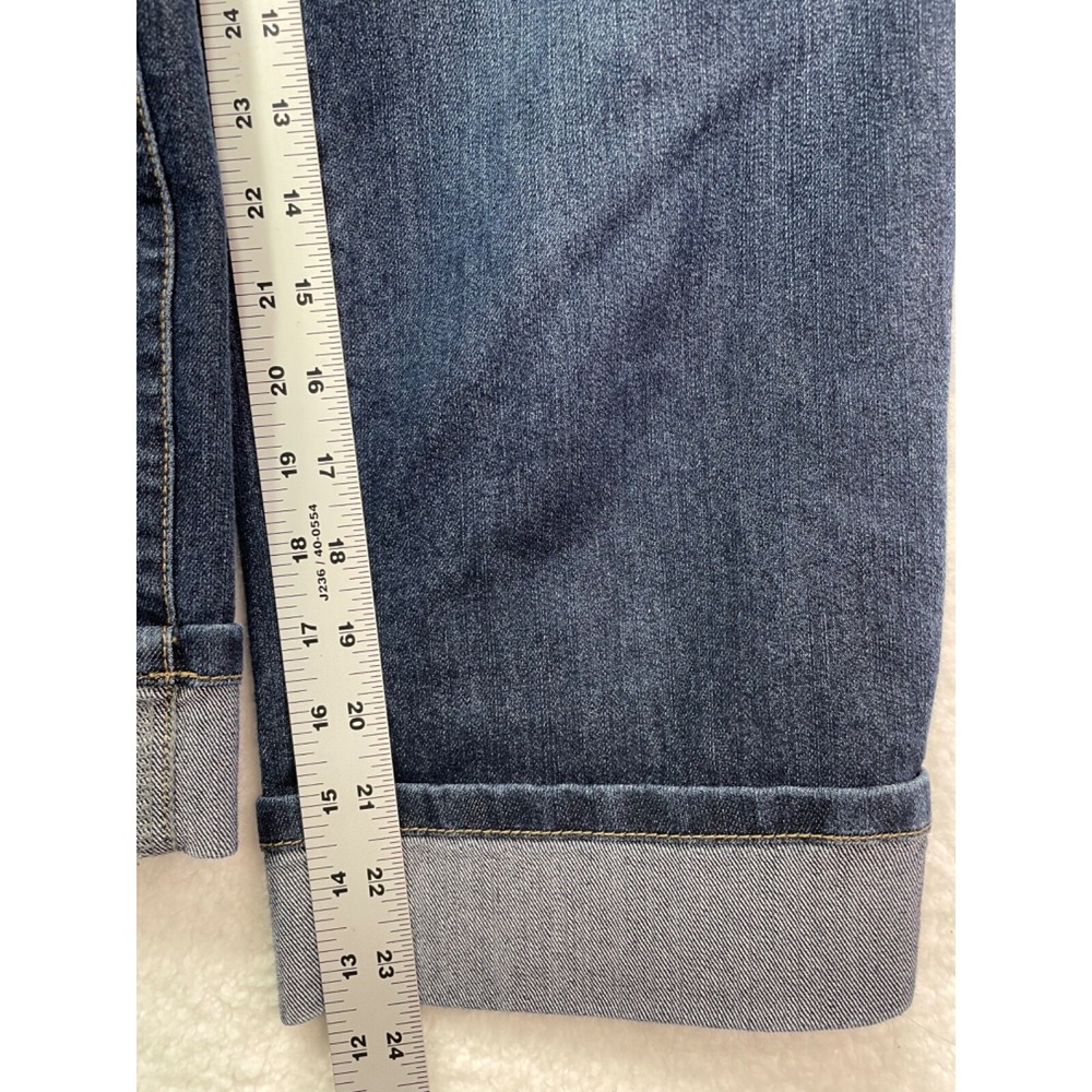 Style & Co Womens size 4 Curvy Denim Capri Blue Pants - Picture 5 of 10